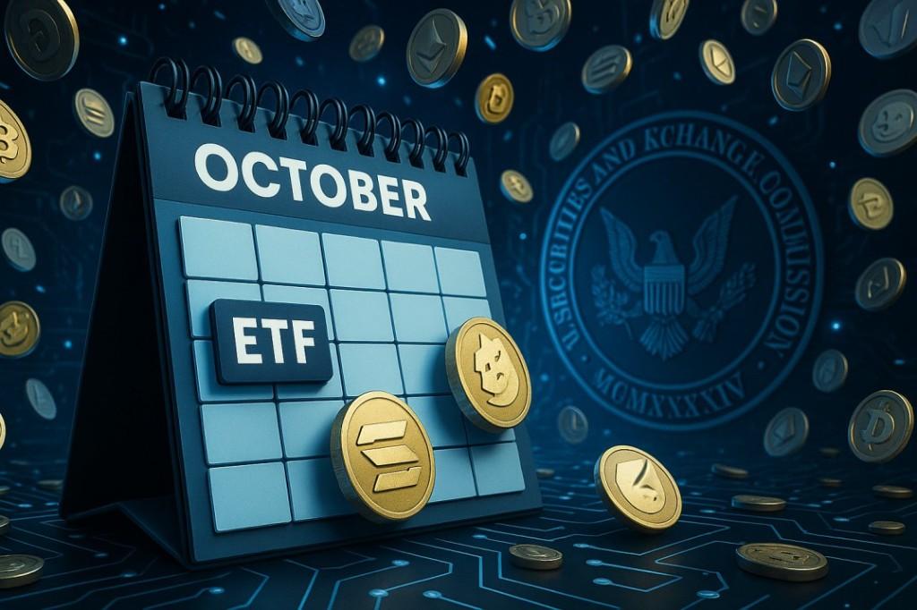 October Turns Into ‘ETF Month’ as SEC Faces 16 Crypto Fund Deadlines