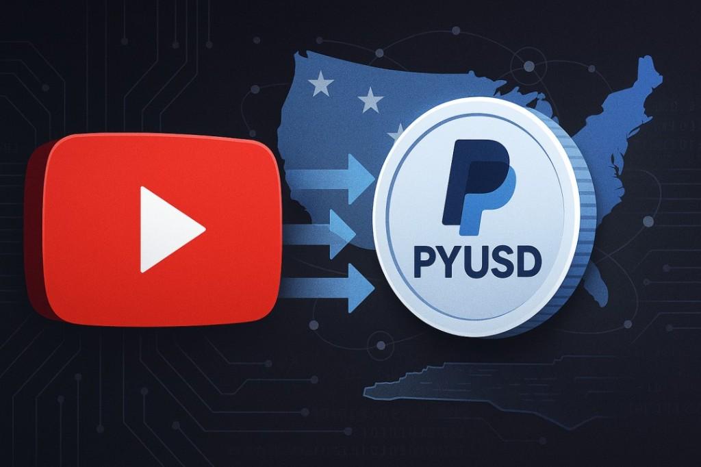 YouTube Switches On PYUSD Payouts for US Creators, Marking a Big Shift in Stablecoin Adoption