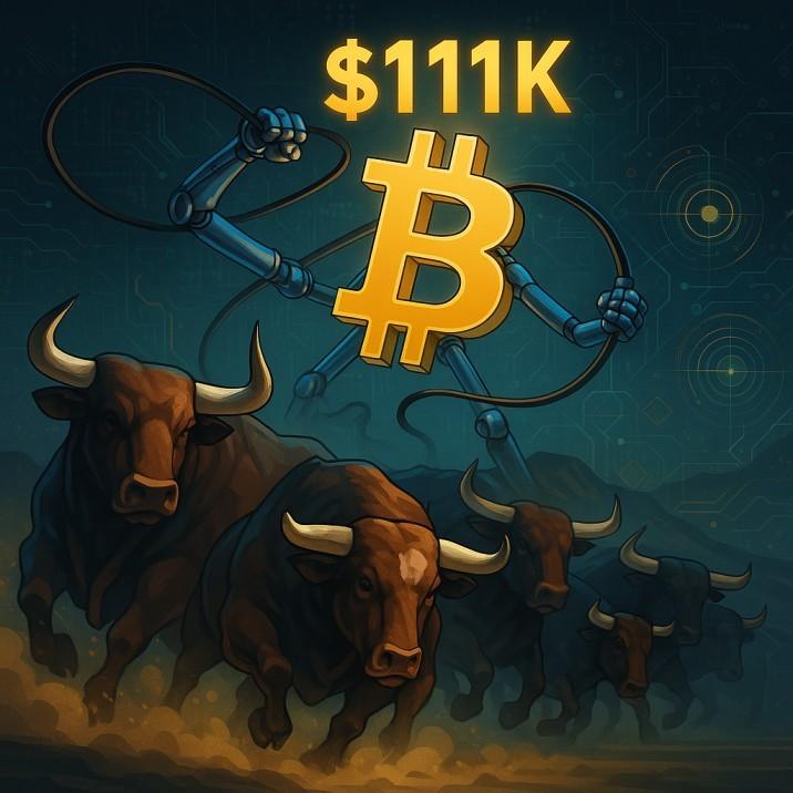 Bitcoin Surges Beyond $111K: Market Dynamics and COTI's Strategic Positioning