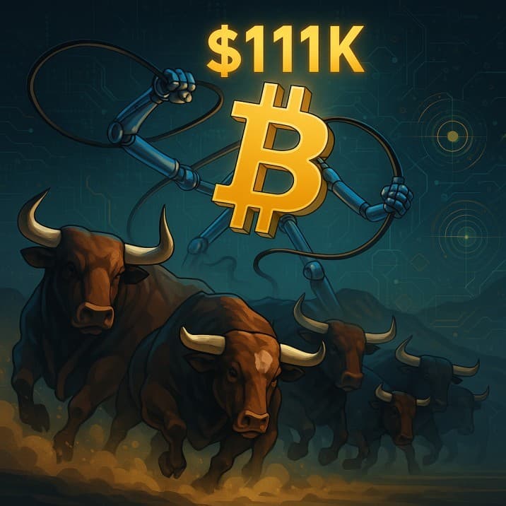 Bitcoin Surges Beyond $111K: Market Dynamics and COTI's Strategic Positioning