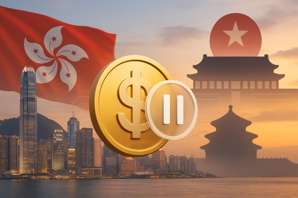 Chinese Tech Giants Pause Hong Kong Stablecoin Plans After Beijing's Intervention
