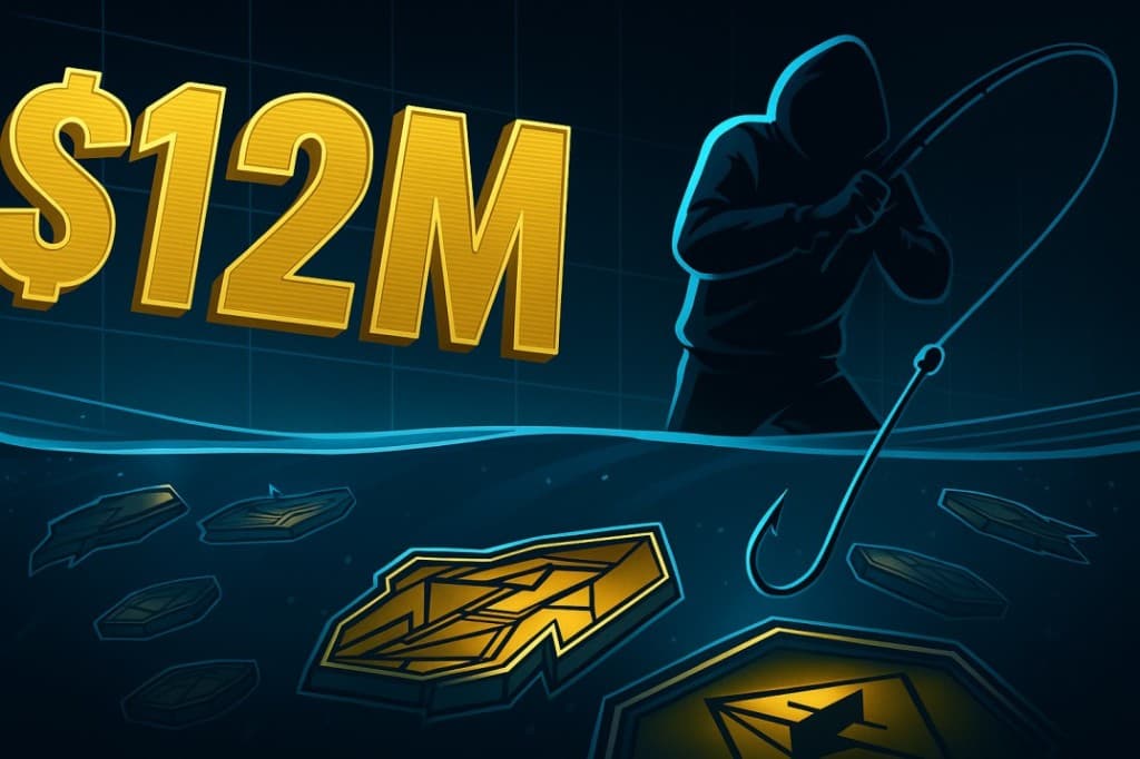 $12M Lost to Phishing in August Marks Sharp Rise in Crypto Scams
