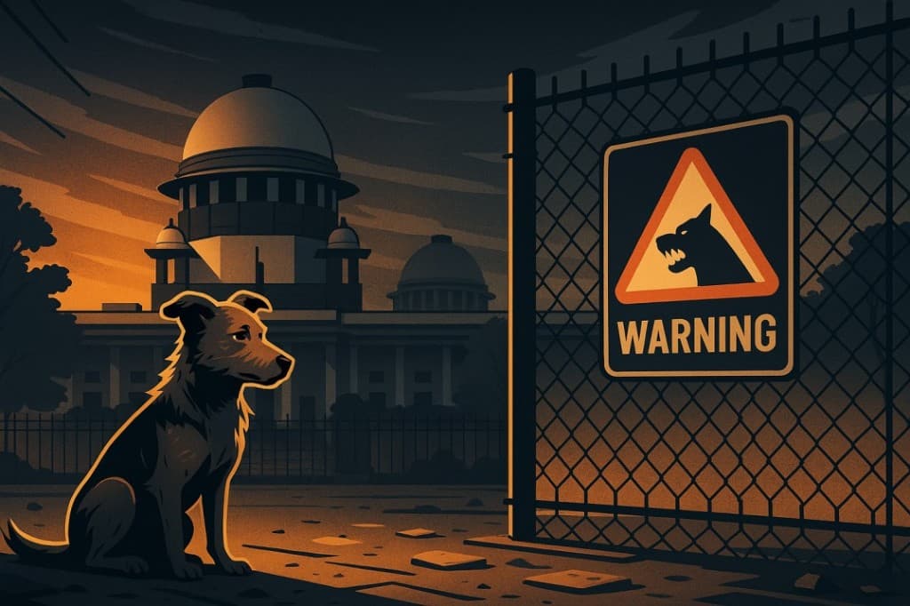 Delhi's Stray Dogs Face Mass Removal After Supreme Court Ruling - Public Safety vs. Animal Welfare Debate Erupts