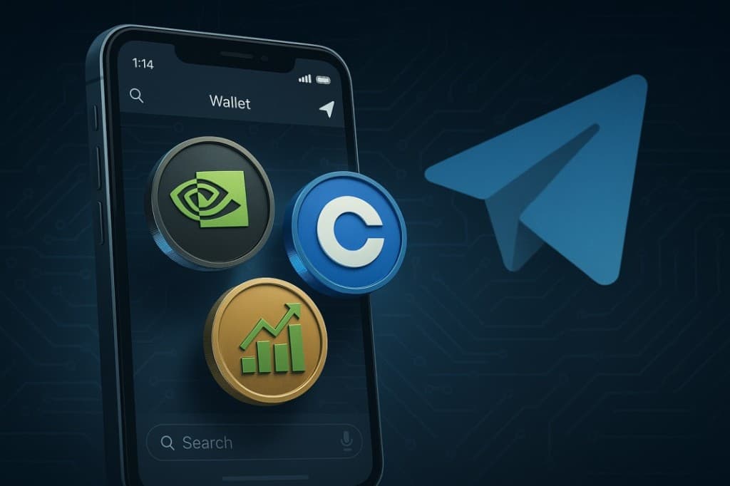 Trading Nvidia, Coinbase, and More — Tokenized Stocks Are Coming to Telegram Wallet via xStocks