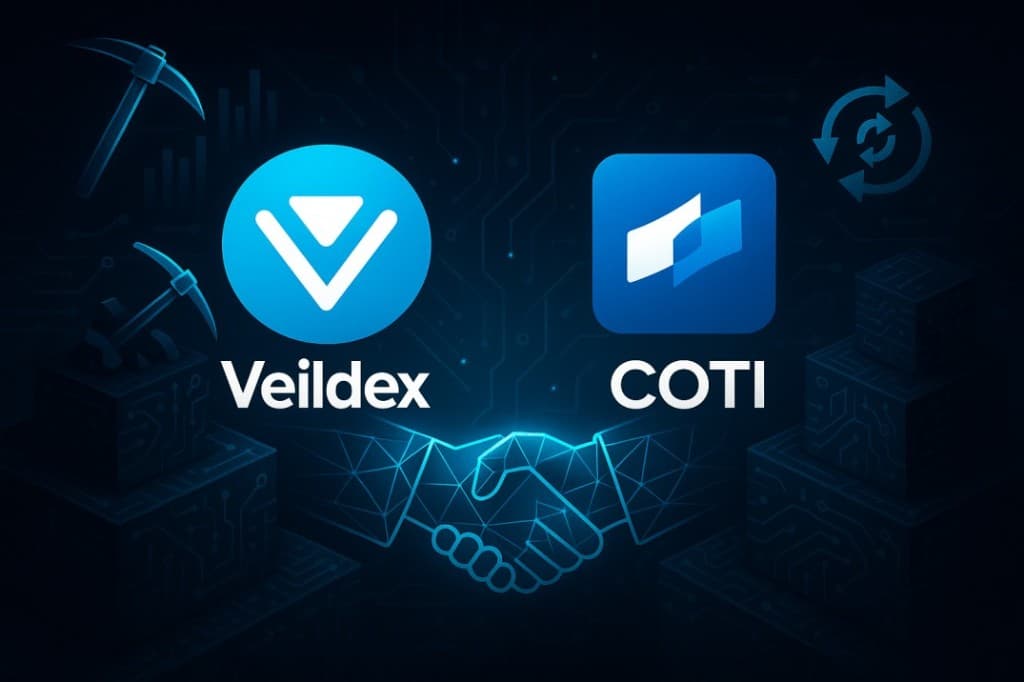 VeilDEX on COTI Is Live: Mine, Stake, and Boost Rewards Before Everyone Else