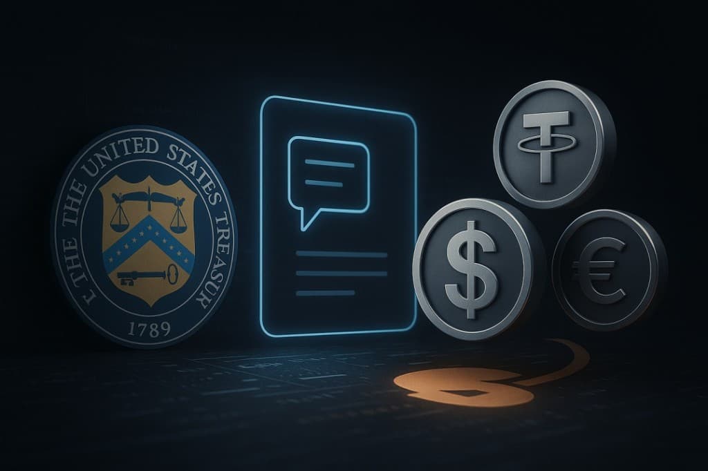 U.S. Treasury Opens Public Comment on GENIUS Act, Seeks Input on Stablecoin Tax and Foreign Issuers