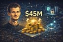 Vitalik Buterin Sets Aside $45M in ETH to Fund Privacy Tech and Open Infrastructure
