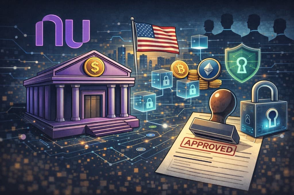 Nubank Wins Conditional US Approval to Launch National Bank, Expanding Into Regulated Crypto Services