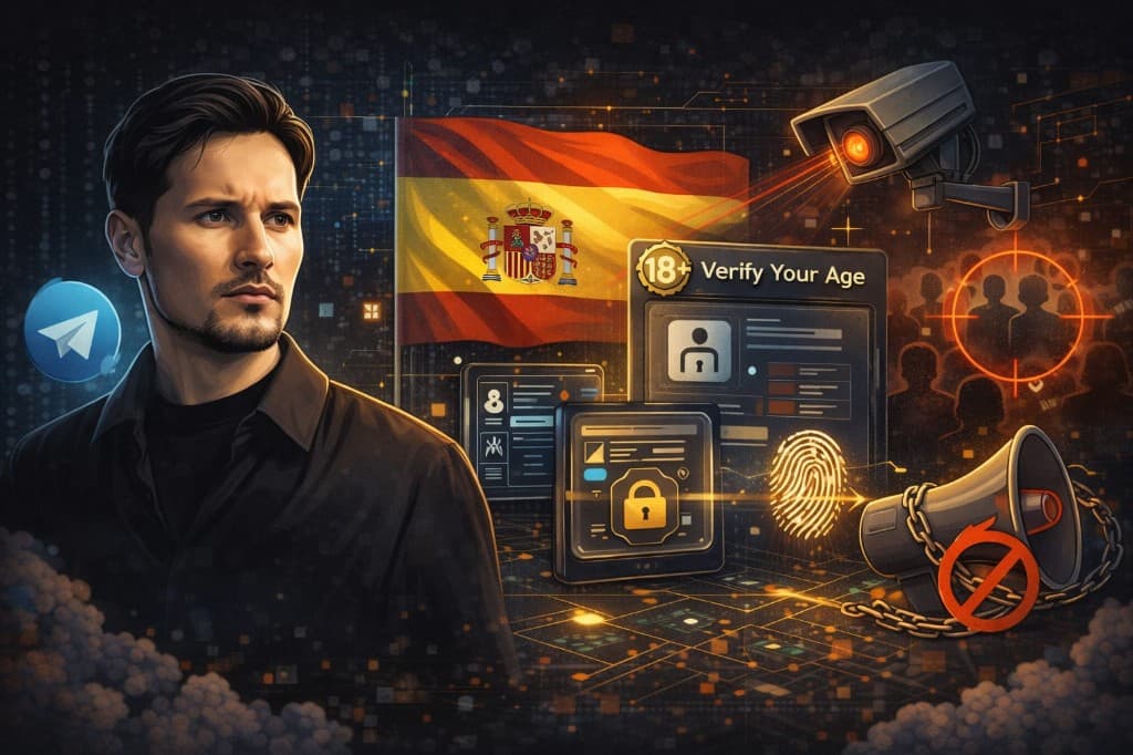 Telegram's Pavel Durov Warns Spain's Age Verification Law Could Erode Online Privacy and Free Speech