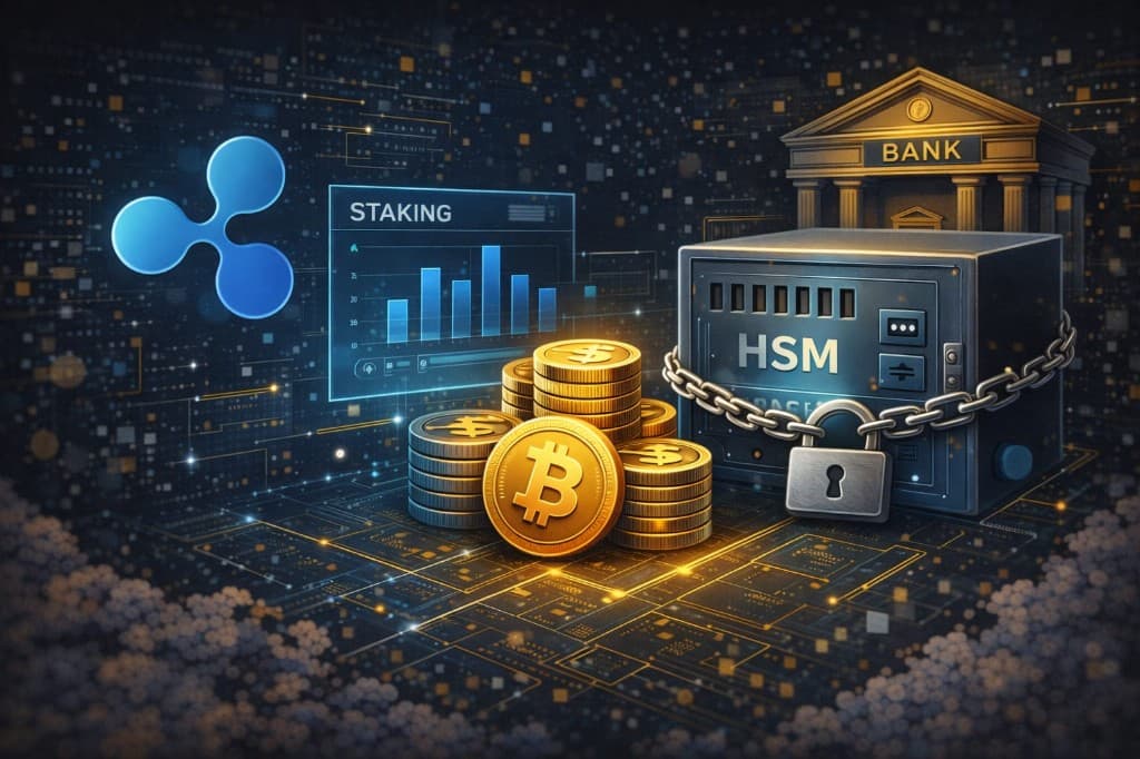 Ripple Adds Staking and HSM Security to Custody Stack, Targeting Banks and Institutional Crypto Services