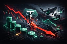 USDT Supply Faces Biggest Monthly Drop Since FTX Collapse as Whales Exit