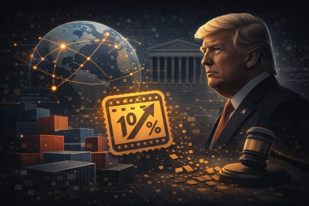 Trump Introduces New 10% Global Tariff After Supreme Court Blocks Emergency Trade Powers